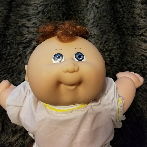 SOLD 1988 Cabbage Patch Kids Baby Doll w/ Yarn Hair - Picture 5 of 5